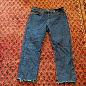 Classic Blue Levi's Denim Jeans